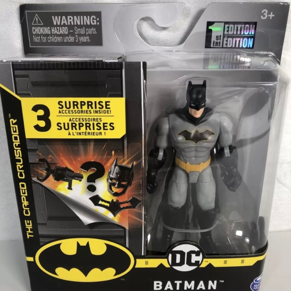 Batman 4" Action Figure DC Spin Master 1st Edition